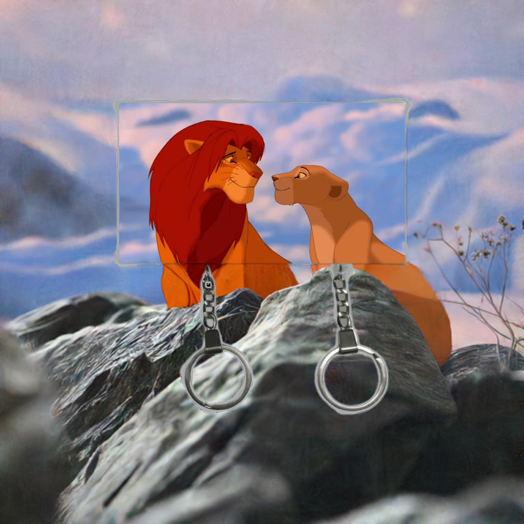 Król Lew - Simba i Nala.